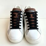 Crime London Blade Sneakers Uomo Bianca Marrone E Nera
