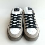 Ama Brand Slam Sneakers Uomo Bianca Taupe E Blu