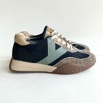 Keh Noo Sneakers Uomo Blu E Beige