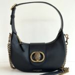 Kurt Geiger Hobo Bag In Pelle Nera
