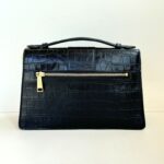 Lancaster Borsa A Mano Stampa Cocco Nera