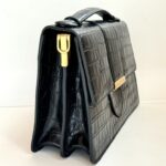Lancaster Borsa A Mano Stampa Cocco Nera