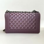 Marc Ellis Tracolla Donna In Gomma Malva Con Tracolla Canna Di Fucile