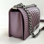 Marc Ellis Tracolla Donna In Gomma Malva Con Tracolla Canna Di Fucile