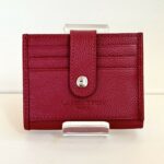 Lancaster Portacarte In Pelle Bordeaux