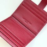Lancaster Portacarte In Pelle Bordeaux