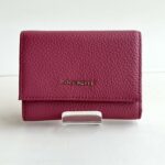 Coccinelle Mini Portafogli Donna Con Bottone Ciclamino
