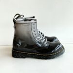 Dr. Martens 1460J Anfibio Bambina Degradè Nero Grigio