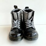Dr. Martens 1460J Anfibio Bambina Degradè Nero Grigio