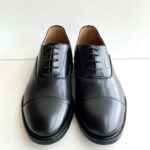 Lord Douglas Stringata Uomo In Pelle Nera Con Spunterbo