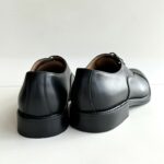 Lord Douglas Stringata Uomo In Pelle Nera Con Spunterbo
