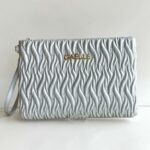 Gaelle Maxi Pochette Donna Argento