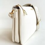 Gaelle Borsa A Tracolla Donna Bianco Latte