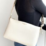 Gaelle Borsa A Tracolla Donna Bianco Latte