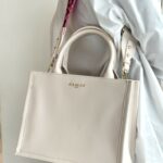 Gaelle Mini Shopper Donna In Saffiano Beige