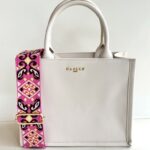 Gaelle Mini Shopper Donna In Saffiano Beige
