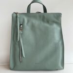 Ripani Zaino Donna In Pelle Verde Salvia