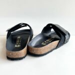 Birkenstock Oita Donna In Nabuck E Pelle Nera