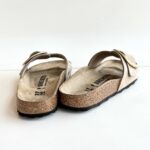 Birkenstock Madrid Donna BIg BUckle In Nabuck Sandcastle