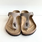 Birkenstock Gizeh Uomo In Nabuck Tabacco