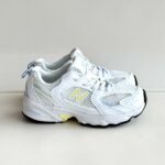 New Balance 530 Sneakers Bambini Bianca Gialla E Celeste