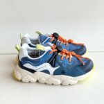 Flower Mountain Sneakers Bambino Avio