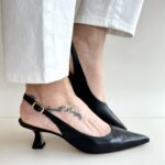 Matteo Pitti Chanel Donna Nero Con Tacco Basso