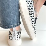 Bruno Premi No Lace Donna In Pelle Intrecciata Argento Bianca E Nera