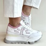 Rucoline Aki Sneakers Donna Bianca E Rosa