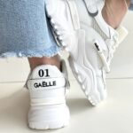 Gaelle Running Sneakers Donna Bianca