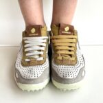 Satorisan Chacrona Laser Sneakers Donna Forata Grigia