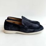 Ambitious Mocassino Uomo In Crosta Blu