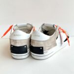 Crime London Sk8 Deluxe Sneakers Uomo Bianca E Beige