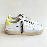 Crime London Sk8 Deluxe Sneakers Uomo Bianca Con Linguetta Camouflage