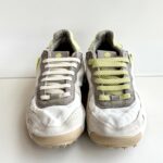Satorisan Chacrona Linen Sneakers Uomo Burro E Lime