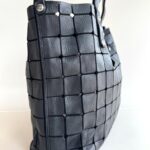 Campomaggi Acacia Shopper Donna In Pelle Intagliata Nera