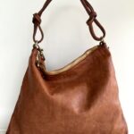 Campomaggi Ebano Borsa A Spalla Donna In Pelle Cognac