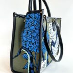 My Best Bag Atena Mini Shopping Donna Verde Con Stampa Serpente