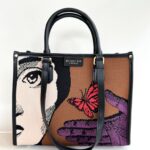 My Best Bag Atena Mini Shopping Donna Con Stampa Volto