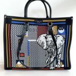 My Best Bag Atena Borsa Shopping Donna Stampa Elefante