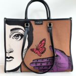 My Best Bag Atena Borsa Shopping Donna Stampa Volto