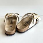 Birkenstock Sydney Cushion Buckle Donna Graceful Pearl White