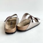 Birkenstock Arizona Donna In Birko Flor Graceful Taupe