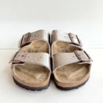 Birkenstock Arizona Donna In Birko Flor Graceful Taupe