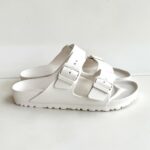 Birkenstock Arizona Eva Donna Eggshell