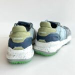 Satorisan Chacrona Linen Sneakers Uomo Petrolio