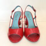 Alessandro Delaia Sandalo Donna In Lux Rosso
