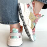 Flower Mountain Kotetsu Sneakers Donna Multicolore