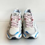 Mizuno Sneakers Uomo Bianca Argento Rossa E Azzurra Linea Running