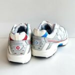 Mizuno Sneakers Uomo Bianca Argento Rossa E Azzurra Linea Running
